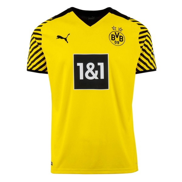 Thailande Maillot Football Borussia Dortmund Domicile 2021-22 Jaune